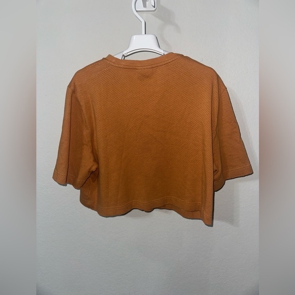 Varley Bexley Cropped T-Shirt in Cashew, Large - Picture 4 of 9